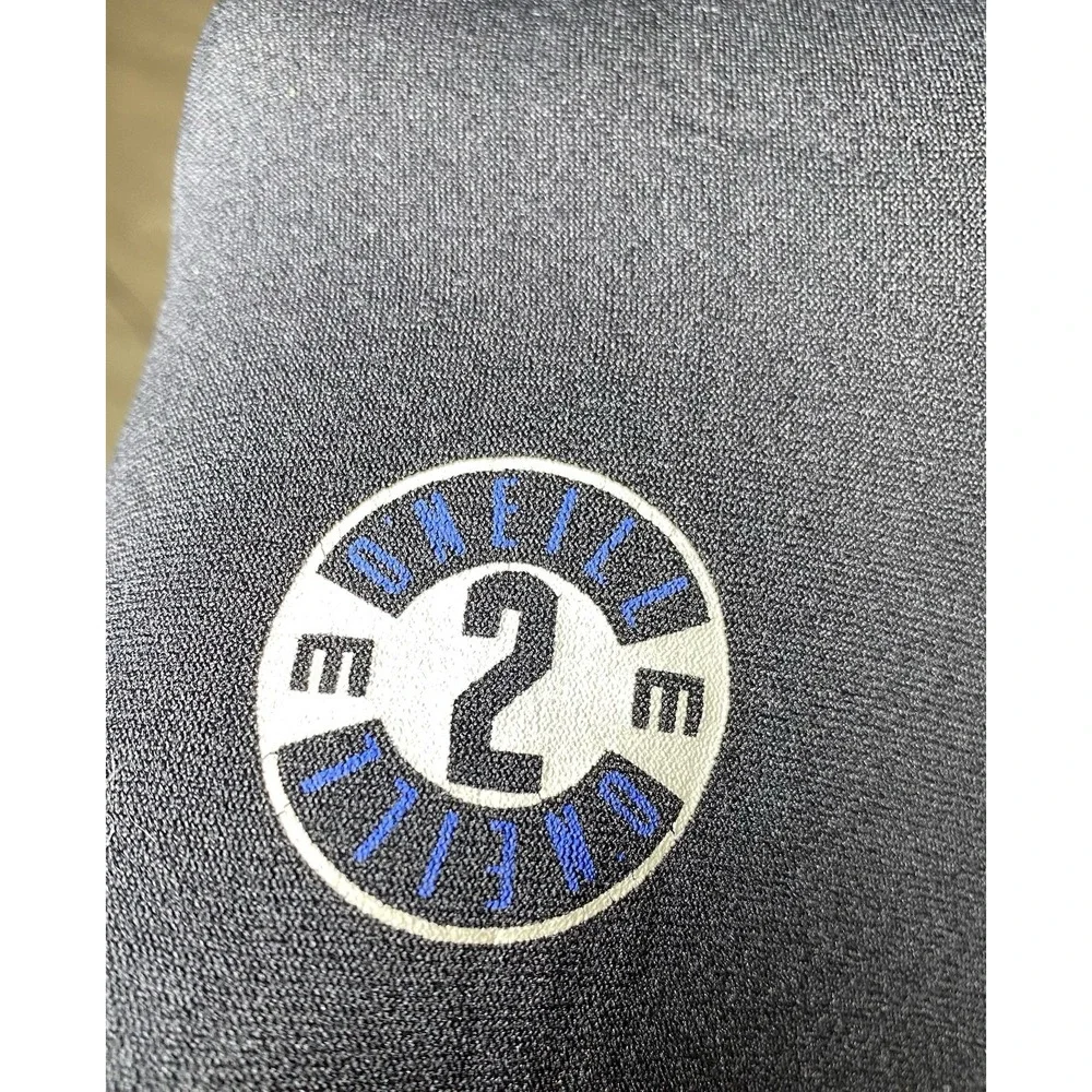 Men Size LARGE O'Neill 7218 Wetsuit Hammer Short Sleeve 2:1 Blk Blue Neoprene 2M